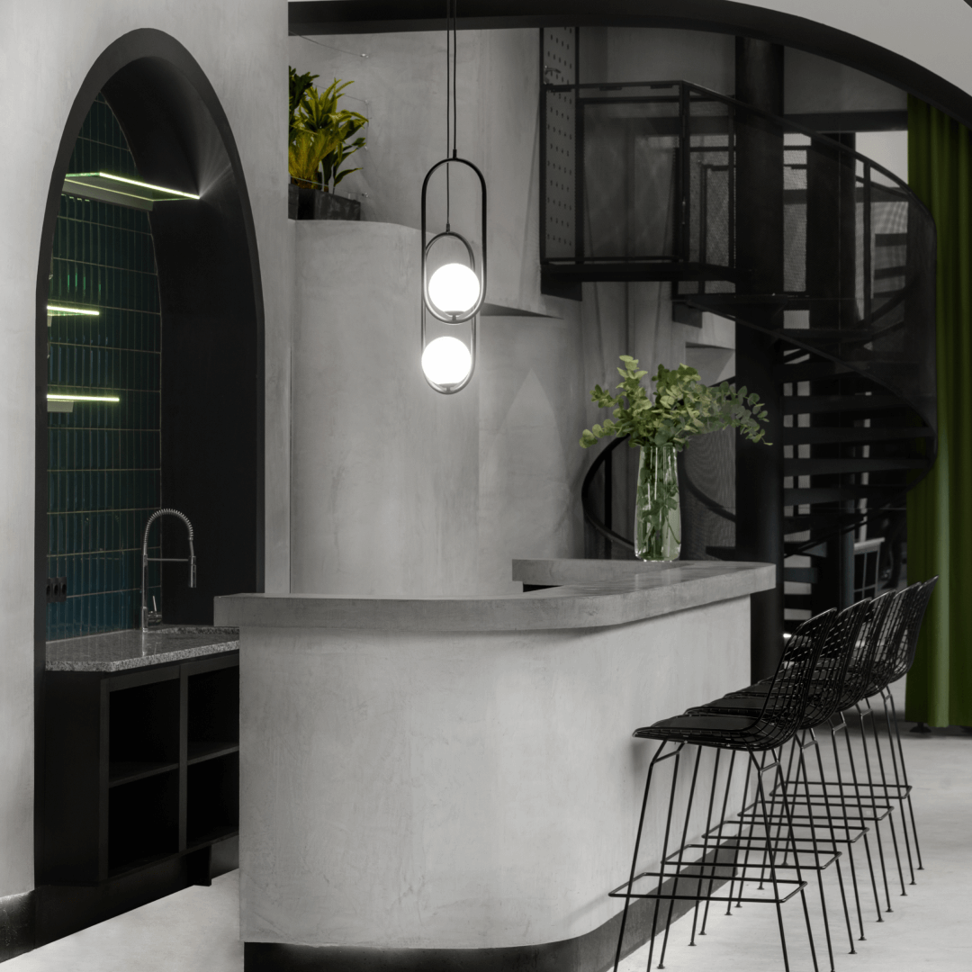 Интерьер Grey Green Event Space