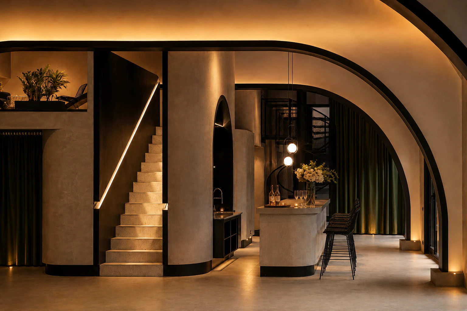 Главный зал Grey Green Event Space