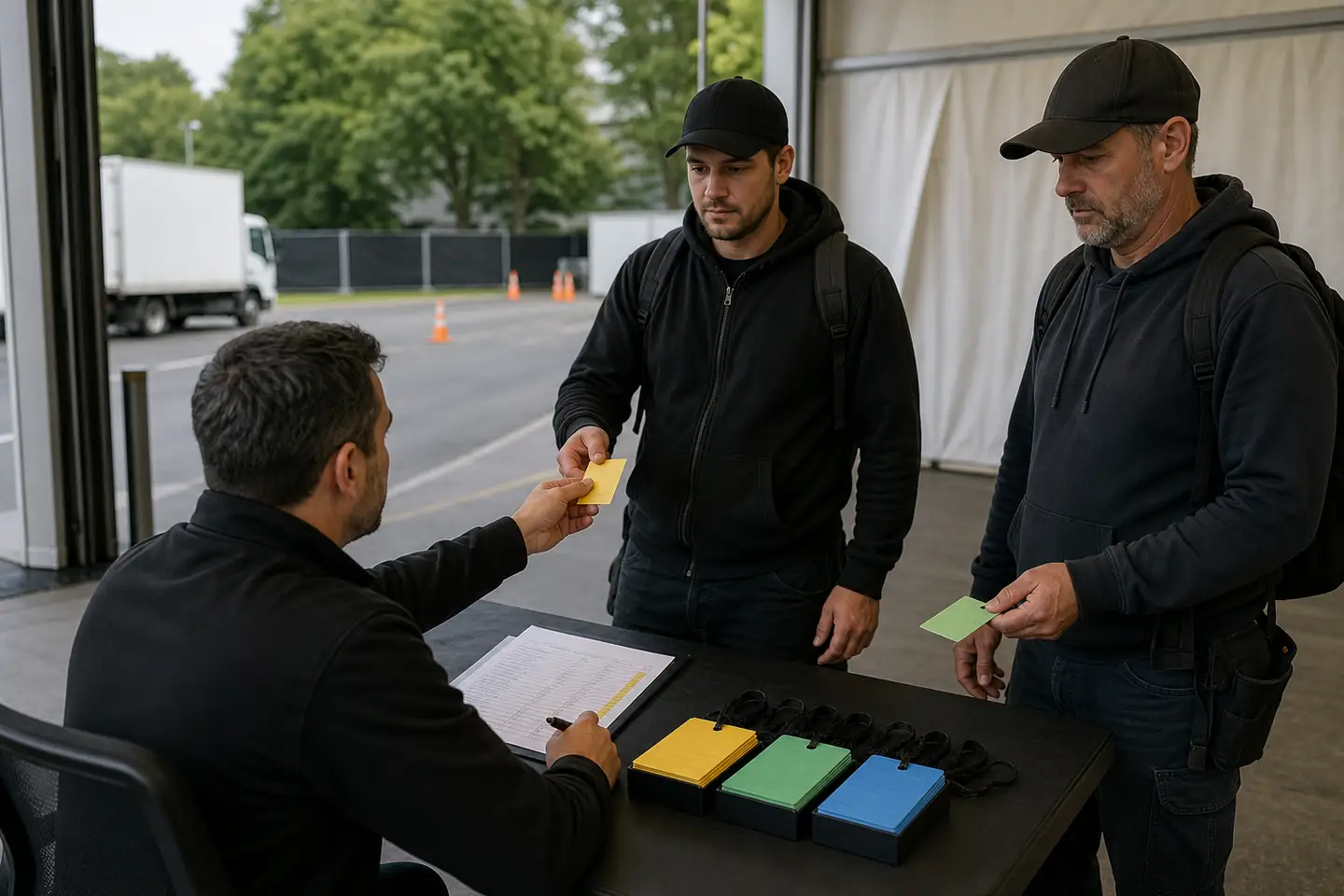 Доступ подрядчиков на event-площадку: роли, временные пропуска и контроль зон: общий план подготовки