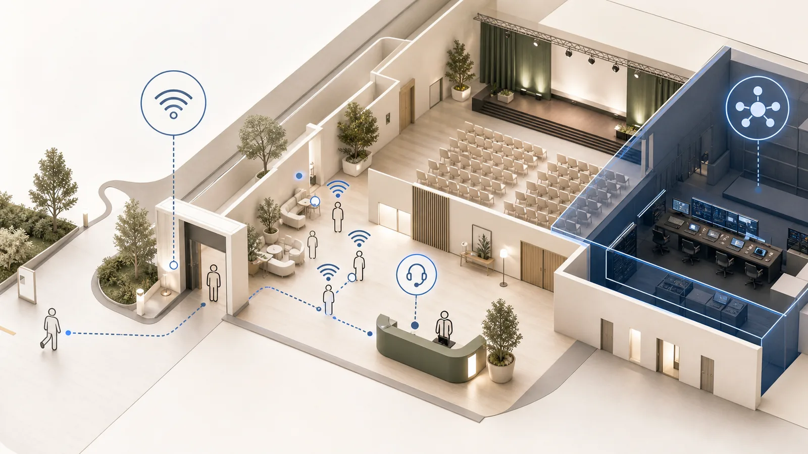 Иллюстрация к материалу «Гостевой Wi-Fi на мероприятии: доступ, безопасность и поддержка»